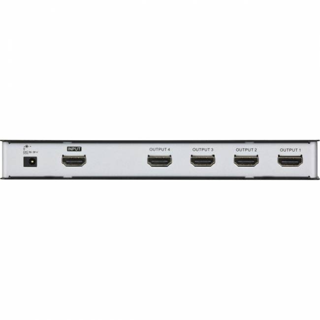 Разветвитель, электрон., HDMI, 1> 4Устройства, 20 метр.(24AWG)/15 метр.(28AWG), F, без шнуров, Б.П. 220> 5.3V, (до 1920x1200 60Hz;HDMI 1.3b/HDCP 1.1;HDTV 480p/720p/1080i/1080pкаскад до 3-х уровней) ATEN VS184A — для бизнеса и офиса Разветвитель, электрон., HDMI, 1> 4Устройства, 20 метр.(24AWG)/15 метр.(28AWG), F, без шнуров, Б.П. 220> 5.3V, (до 1920x1200 60Hz;HDMI 1.3b/HDCP 1.1;HDTV 480p/720p/1080i/1080pкаскад до 3-х уровней) ATEN VS184A — для бизнеса и офиса