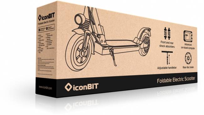 Электросамокат iconBIT Street W85 — для бизнеса и офиса Электросамокат iconBIT Street W85 — для бизнеса и офиса