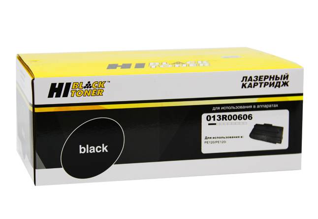 Картридж Hi-Black (HB-013R00606) для Xerox PE 120/120i, 5K — для бизнеса и офиса Картридж Hi-Black (HB-013R00606) для Xerox PE 120/120i, 5K — для бизнеса и офиса
