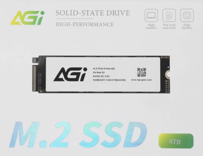 Накопитель SSD AGI TECHNOLOGY CO., LTD AGI4T0GIMAI298 — для бизнеса и офиса Накопитель SSD AGI TECHNOLOGY CO., LTD AGI4T0GIMAI298 — для бизнеса и офиса