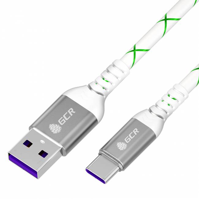 GCR Кабель 1.0m, TypeC, быстрая зарядка 18W, поддержка QC, PD, бело-зеленый, AL case серебро, 28/24 AWG, GCR-55288 Greenconnect GCR-55288 — для бизнеса и офиса GCR Кабель 1.0m, TypeC, быстрая зарядка 18W, поддержка QC, PD, бело-зеленый, AL case серебро, 28/24 AWG, GCR-55288 Greenconnect GCR-55288 — для бизнеса и офиса