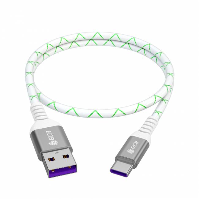 GCR Кабель 1.0m, TypeC, быстрая зарядка 18W, поддержка QC, PD, бело-зеленый, AL case серебро, 28/24 AWG, GCR-55288 Greenconnect GCR-55288 — для бизнеса и офиса GCR Кабель 1.0m, TypeC, быстрая зарядка 18W, поддержка QC, PD, бело-зеленый, AL case серебро, 28/24 AWG, GCR-55288 Greenconnect GCR-55288 — для бизнеса и офиса
