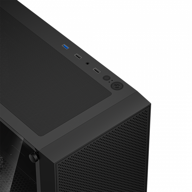 Корпус без блока питания PcCooler C3B310 BK — для бизнеса и офиса Корпус без блока питания PcCooler C3B310 BK — для бизнеса и офиса