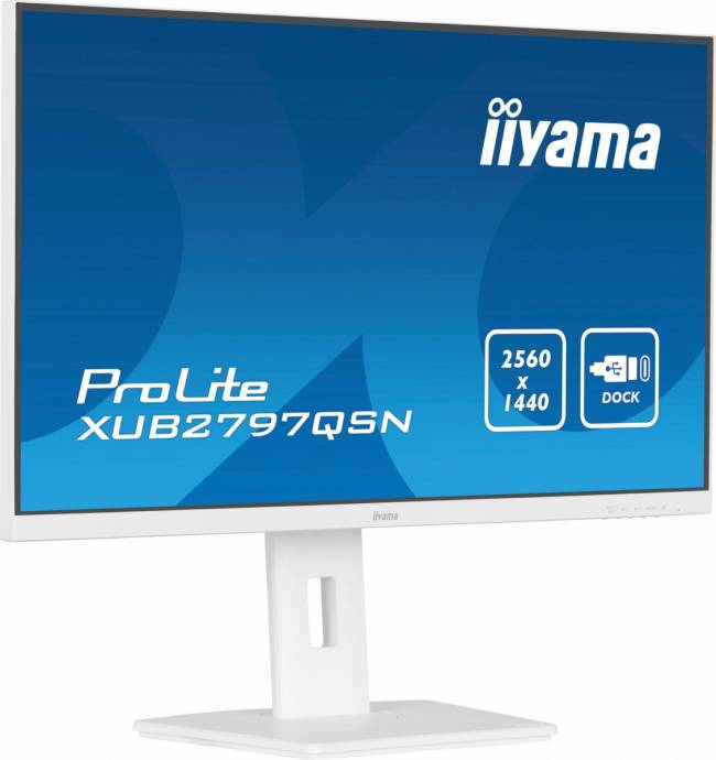 Монитор IIYAMA XUB2797QSN-W2 — для бизнеса и офиса Монитор IIYAMA XUB2797QSN-W2 — для бизнеса и офиса