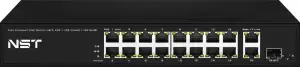 PoE коммутатор Fast Ethernet NST NS-SW-16F3G-P