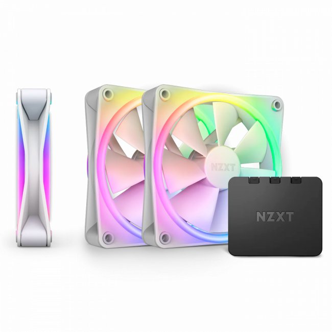 Комплект кулеров для корпуса ПК NZXT RF-D12TF-W1 — для бизнеса и офиса Комплект кулеров для корпуса ПК NZXT RF-D12TF-W1 — для бизнеса и офиса