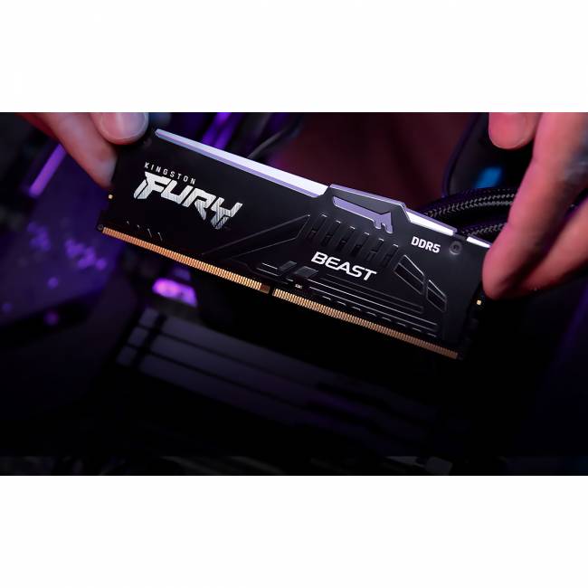 Память оперативная Kingston FURY Beast KF564C32BBEAK2-32 — для бизнеса и офиса Память оперативная Kingston FURY Beast KF564C32BBEAK2-32 — для бизнеса и офиса