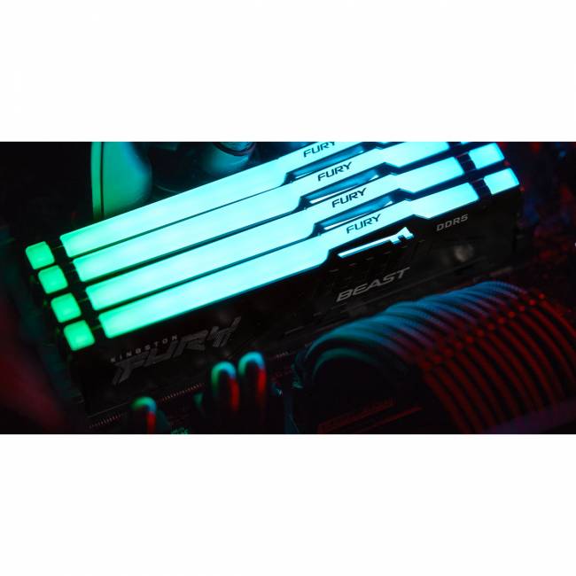 Память оперативная Kingston FURY Beast KF564C32BBEAK2-32 — для бизнеса и офиса Память оперативная Kingston FURY Beast KF564C32BBEAK2-32 — для бизнеса и офиса