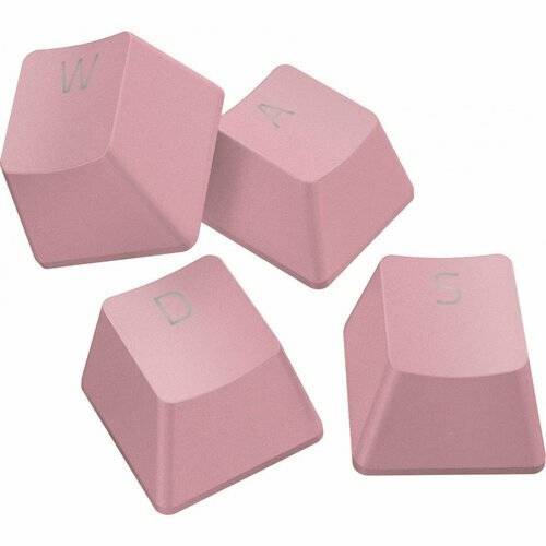 Колпачки и кабель клавиатуры Razer PBT Keycap + Coiled Cable Upgrade Set, Quartz Pink (US/UK) Razer RC21-01491000-R3M1 — для бизнеса и офиса