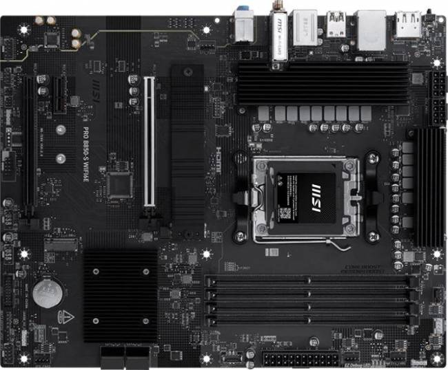 Материнская плата MSI PRO B850-S WIFI6E — для бизнеса и офиса Материнская плата MSI PRO B850-S WIFI6E — для бизнеса и офиса