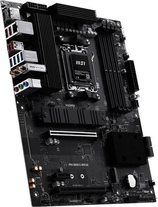 Материнская плата MSI PRO B850-S WIFI6E — для бизнеса и офиса Материнская плата MSI PRO B850-S WIFI6E — для бизнеса и офиса