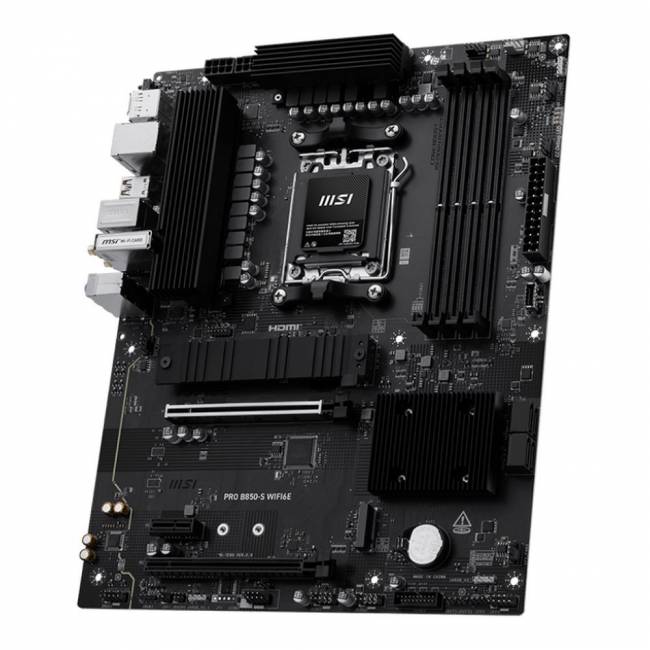 Материнская плата MSI PRO B850-S WIFI6E — для бизнеса и офиса Материнская плата MSI PRO B850-S WIFI6E — для бизнеса и офиса