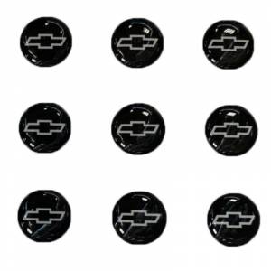 Логотип силиконовый 14 мм CHEVROLET
