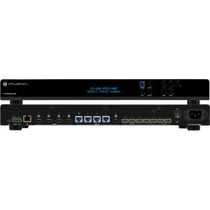 4K UHD 4x4 HDMI по HDBaseT Матричный Коммутатор с PoE, 70/100 м. передача сигналов Atlona AT-UHD-PRO3-44M