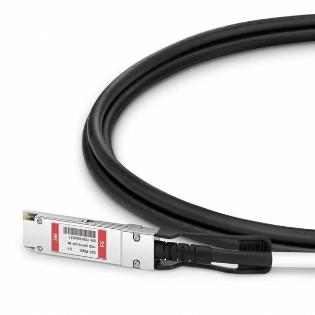 Твинаксиальный медный кабель Кабель FS for Mellanox MCP1600-C003 (Q28-PC03) — для бизнеса и офиса Твинаксиальный медный кабель Кабель FS for Mellanox MCP1600-C003 (Q28-PC03) — для бизнеса и офиса
