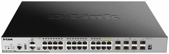 Коммутатор D-Link DGS-3630-28PC/A2ASI — для бизнеса и офиса Коммутатор D-Link DGS-3630-28PC/A2ASI — для бизнеса и офиса