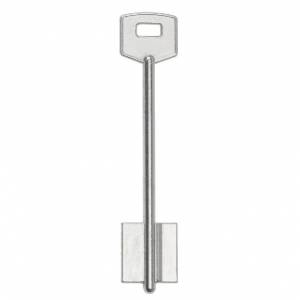 Заготовка дверного ключа Гродно-2 GRO2D 115*22,8*24,3 мм