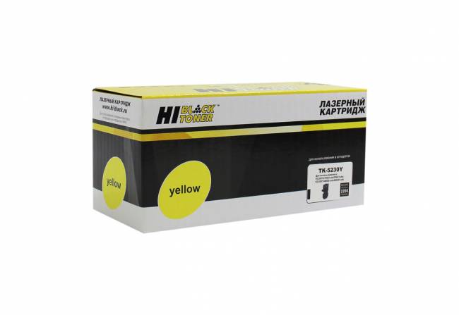 Тонер-картридж Hi-Black (HB-TK-5230Y) для Kyocera P5021cdn/M5521cdn, Y, 2,2K — для бизнеса и офиса Тонер-картридж Hi-Black (HB-TK-5230Y) для Kyocera P5021cdn/M5521cdn, Y, 2,2K — для бизнеса и офиса