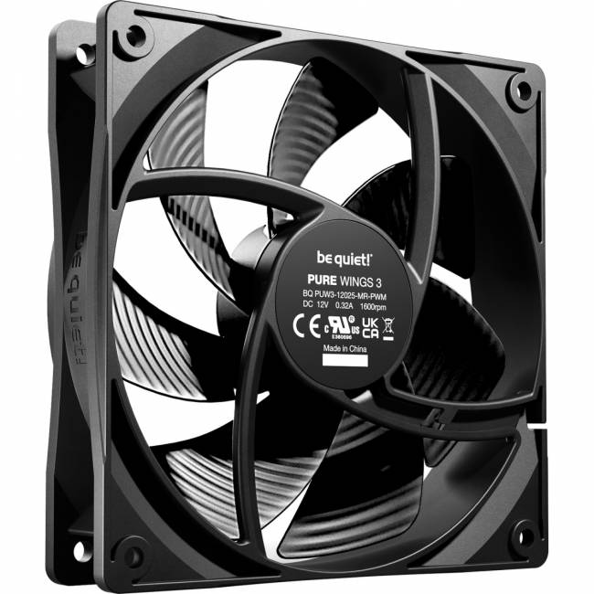 Кулер для корпуса Be Quiet PURE WINGS 3 BL105 — для бизнеса и офиса Кулер для корпуса Be Quiet PURE WINGS 3 BL105 — для бизнеса и офиса