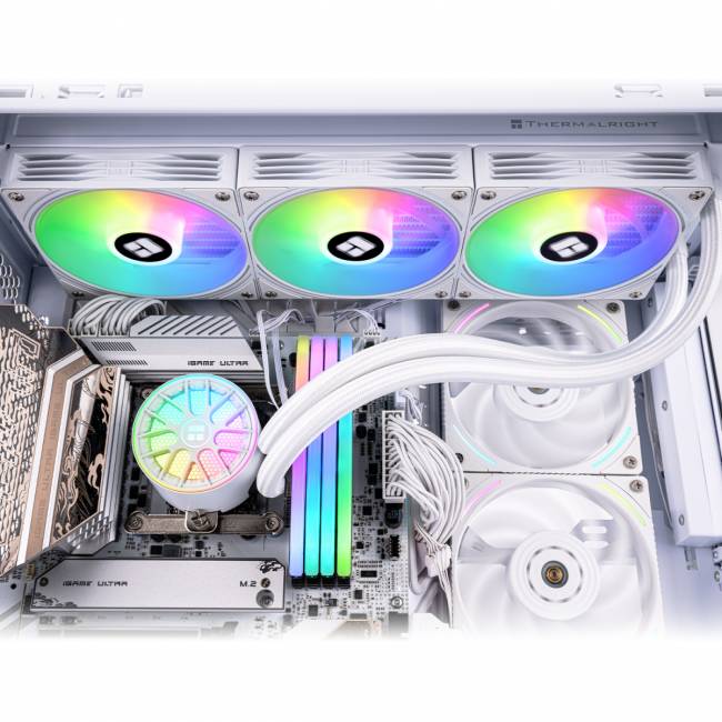 Система жидкостного охлаждения Thermalright Aqua Elite 360 V6 White — для бизнеса и офиса Система жидкостного охлаждения Thermalright Aqua Elite 360 V6 White — для бизнеса и офиса
