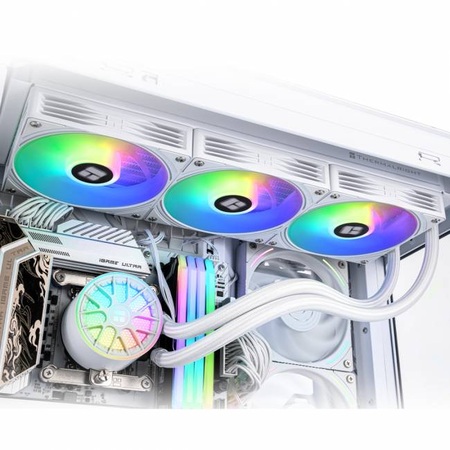 Система жидкостного охлаждения Thermalright Aqua Elite 360 V6 White — для бизнеса и офиса Система жидкостного охлаждения Thermalright Aqua Elite 360 V6 White — для бизнеса и офиса
