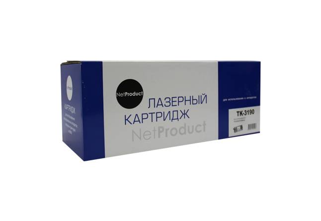 Тонер-картридж NetProduct (N-TK-3190) для Kyocera P3055dn/P3060dn, 25K, с чипом — для бизнеса и офиса Тонер-картридж NetProduct (N-TK-3190) для Kyocera P3055dn/P3060dn, 25K, с чипом — для бизнеса и офиса