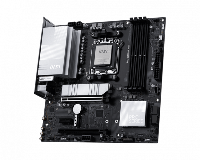 Материнская плата MSI PRO B850M-A WIFI — для бизнеса и офиса Материнская плата MSI PRO B850M-A WIFI — для бизнеса и офиса