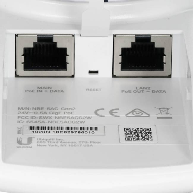 Маршрутизатор Ubiquiti NBE-5AC-GEN2 — для бизнеса и офиса