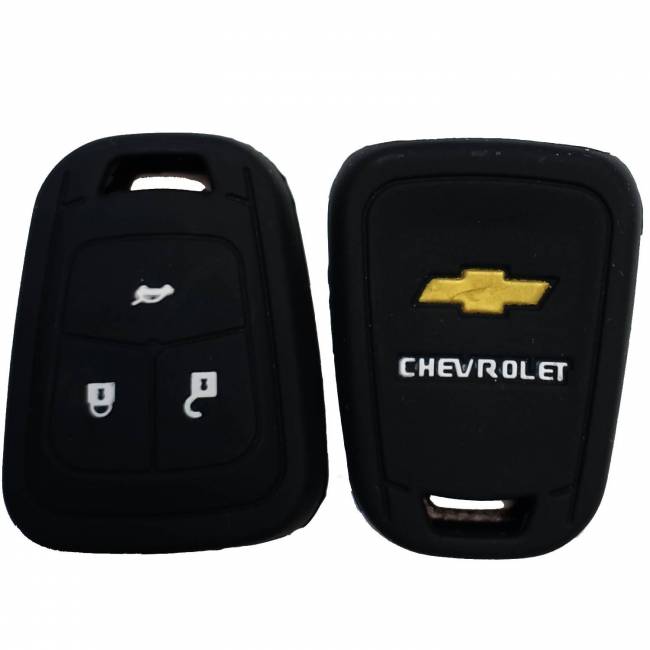Чехол силиконовый невыкидного ключа CHEVROLET 3 кнопки (с лого) — для бизнеса и офиса Чехол силиконовый невыкидного ключа CHEVROLET 3 кнопки (с лого) — для бизнеса и офиса