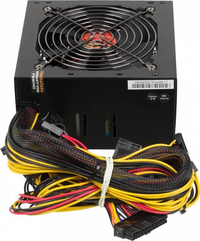 Блок питания Thermaltake PS-LTP-0650NPCNEU-2 — для бизнеса и офиса Блок питания Thermaltake PS-LTP-0650NPCNEU-2 — для бизнеса и офиса