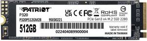Накопитель SSD Patriot P320P512GM28