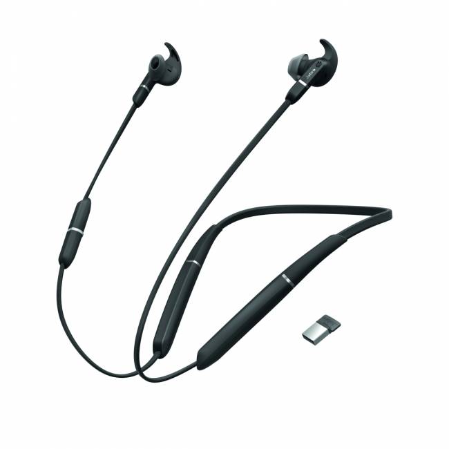 Гарнитура беспроводная Jabra Evolve 65e MS — для бизнеса и офиса Гарнитура беспроводная Jabra Evolve 65e MS — для бизнеса и офиса