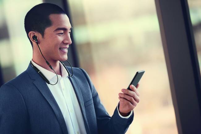 Гарнитура беспроводная Jabra Evolve 65e MS — для бизнеса и офиса Гарнитура беспроводная Jabra Evolve 65e MS — для бизнеса и офиса