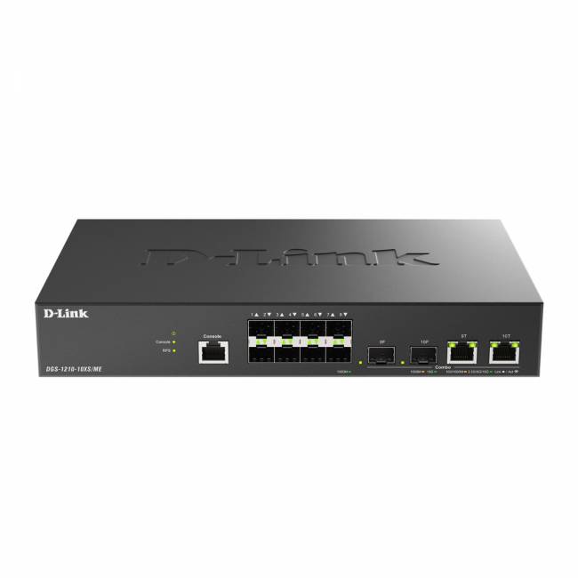 Коммутатор D-Link DGS-1210-10XS/ME/C1A — для бизнеса и офиса Коммутатор D-Link DGS-1210-10XS/ME/C1A — для бизнеса и офиса