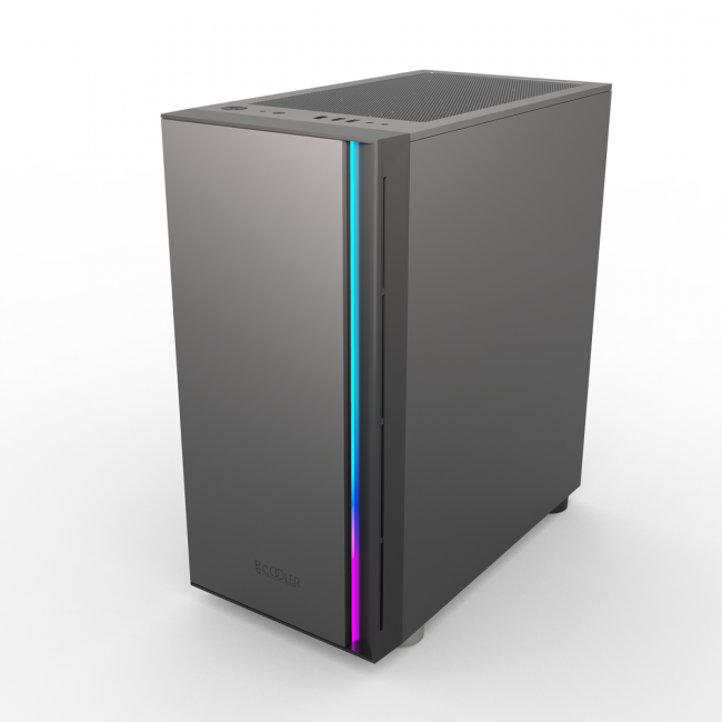 Корпус без блока питания PcCooler LM300 ARGB BK — для бизнеса и офиса Корпус без блока питания PcCooler LM300 ARGB BK — для бизнеса и офиса