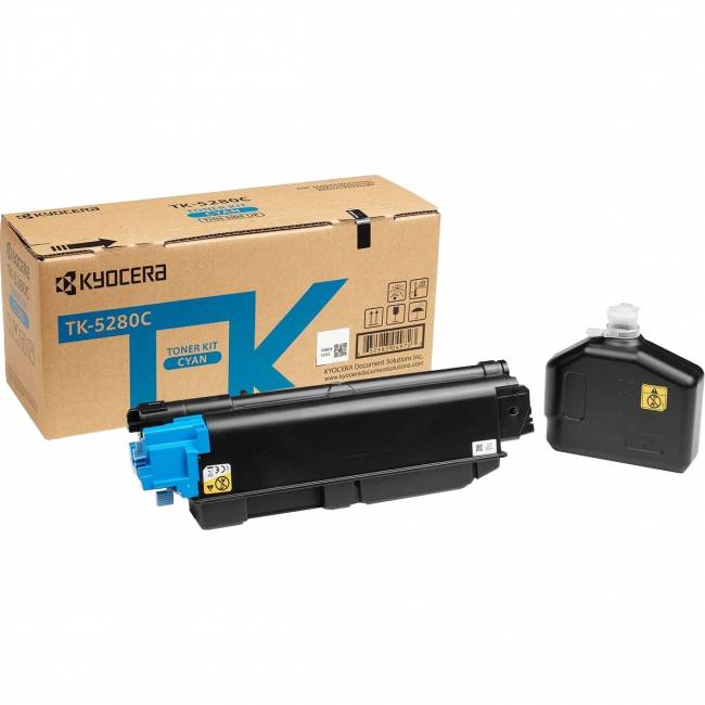 тонер-картридж Kyocera TK-5280C Kyocera 1T02TWCNL0 — для бизнеса и офиса тонер-картридж Kyocera TK-5280C Kyocera 1T02TWCNL0 — для бизнеса и офиса
