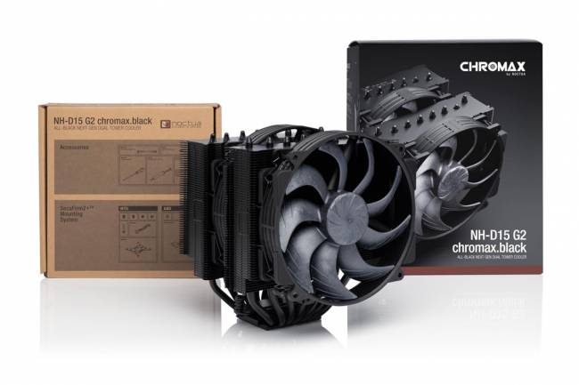 Кулер для процессора Noctua CPU Cooler NH-D15 G2 chromax.black Black — для бизнеса и офиса Кулер для процессора Noctua CPU Cooler NH-D15 G2 chromax.black Black — для бизнеса и офиса