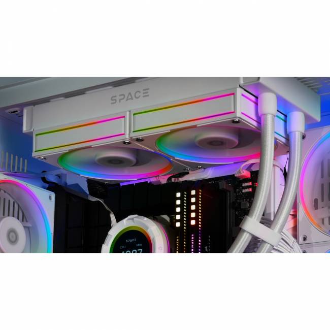 Кулер для корпуса ID-COOLING AF-127-ARGB-W — для бизнеса и офиса Кулер для корпуса ID-COOLING AF-127-ARGB-W — для бизнеса и офиса