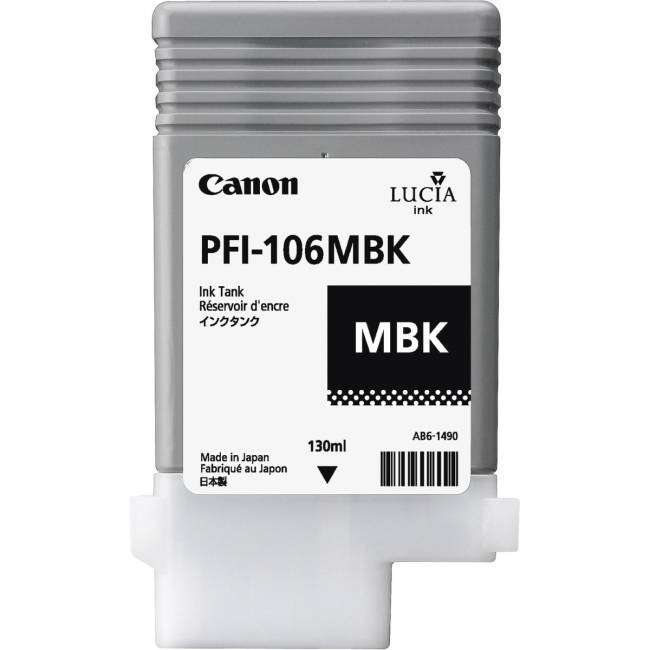 Картридж Canon PFI-106MBK (6620B001) — для бизнеса и офиса