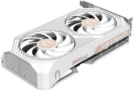 Видеокарта Zotac GAMING GeForce RTX 5060 Twin Edge OC White Edition 8Gb (ZT-B50600Q-10M) — для бизнеса и офиса Видеокарта Zotac GAMING GeForce RTX 5060 Twin Edge OC White Edition 8Gb (ZT-B50600Q-10M) — для бизнеса и офиса