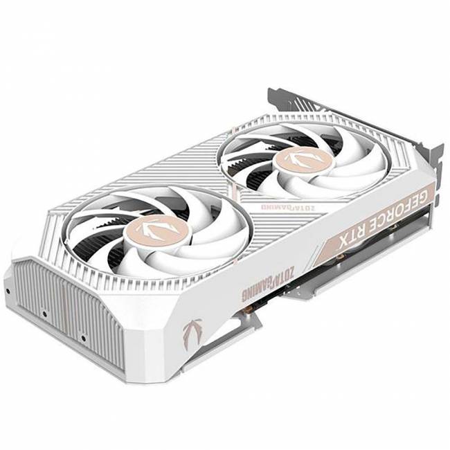 Видеокарта Zotac GAMING GeForce RTX 5060 Twin Edge OC White Edition 8Gb (ZT-B50600Q-10M) — для бизнеса и офиса Видеокарта Zotac GAMING GeForce RTX 5060 Twin Edge OC White Edition 8Gb (ZT-B50600Q-10M) — для бизнеса и офиса