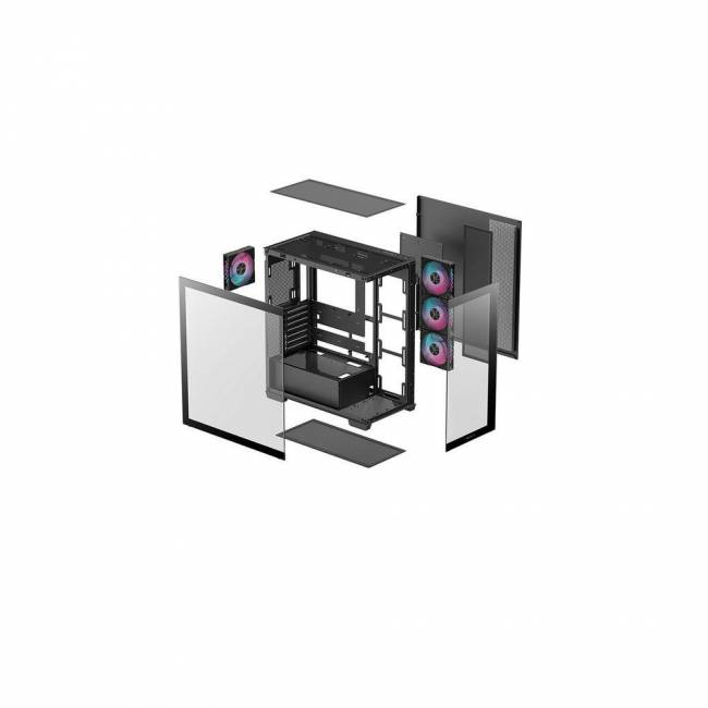 Корпус Deepcool R-CG580-BKADA4-G-1 — для бизнеса и офиса Корпус Deepcool R-CG580-BKADA4-G-1 — для бизнеса и офиса
