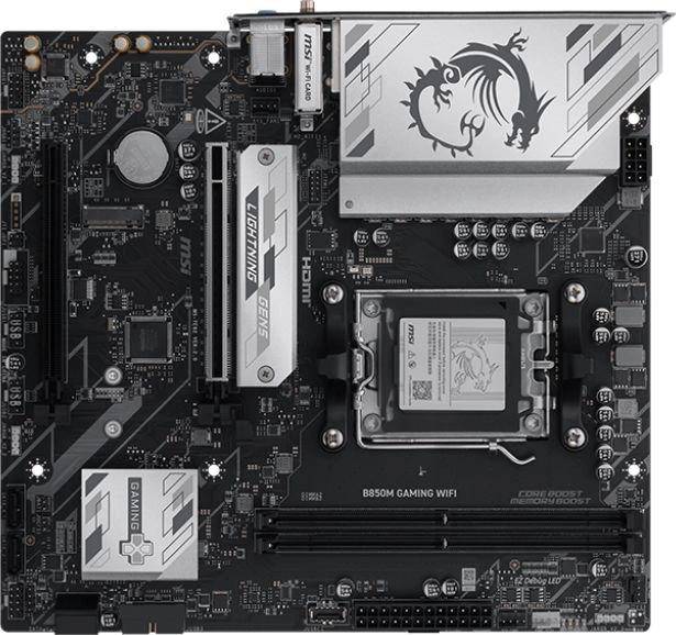 Материнская плата MSI B850M GAMING WIFI — для бизнеса и офиса Материнская плата MSI B850M GAMING WIFI — для бизнеса и офиса