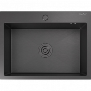 Кухонная мойка GRANFEST GranFest METAL 6045 PVD graphite