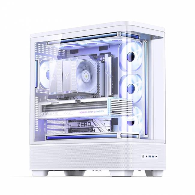 Корпус без блока питания JONSBO TK-5 White — для бизнеса и офиса Корпус без блока питания JONSBO TK-5 White — для бизнеса и офиса
