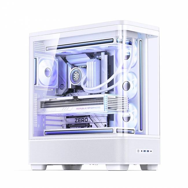 Корпус без блока питания JONSBO TK-5 White — для бизнеса и офиса Корпус без блока питания JONSBO TK-5 White — для бизнеса и офиса