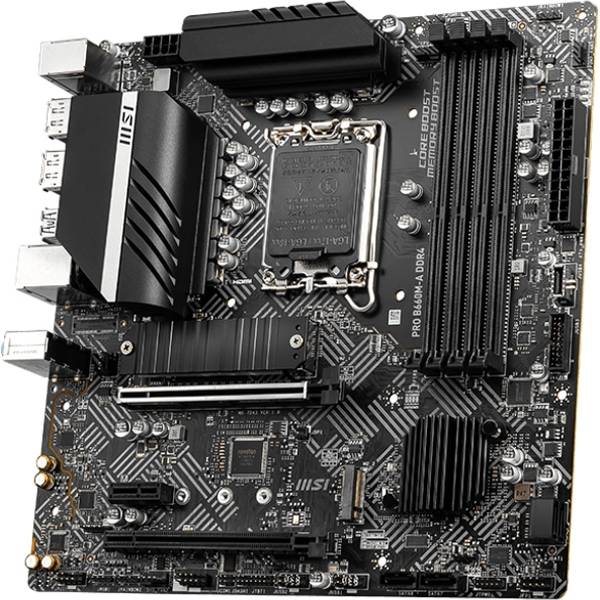 Материнская плата MSI PRO B660M-A DDR4 — для бизнеса и офиса Материнская плата MSI PRO B660M-A DDR4 — для бизнеса и офиса