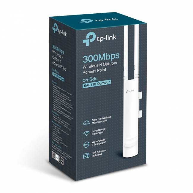Точка доступа TP-Link EAP110-Outdoor — для бизнеса и офиса Точка доступа TP-Link EAP110-Outdoor — для бизнеса и офиса