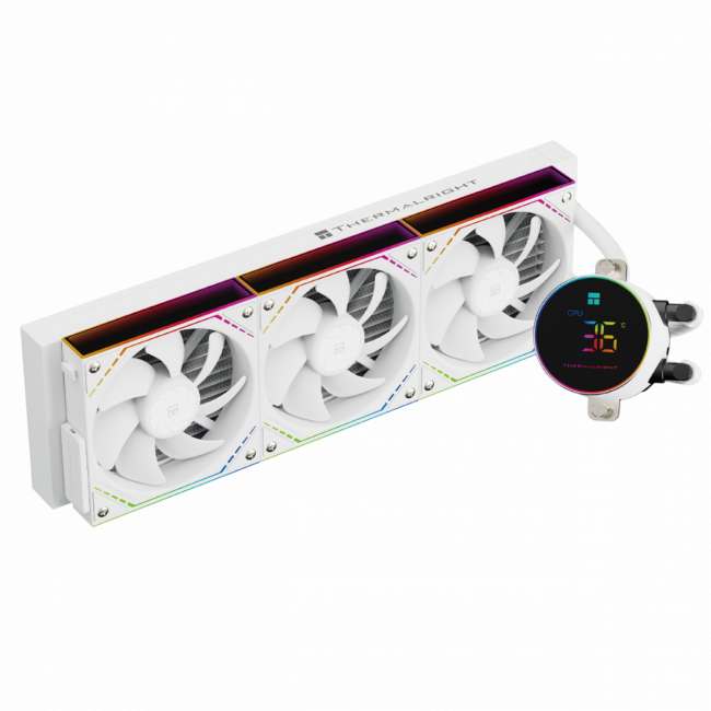 Система жидкостного охлаждения Thermalright Frozen Magic 360 Digital V2 White — для бизнеса и офиса