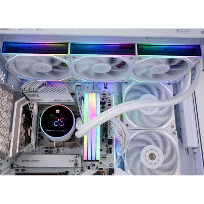 Система жидкостного охлаждения Thermalright Frozen Magic 360 Digital V2 White — для бизнеса и офиса